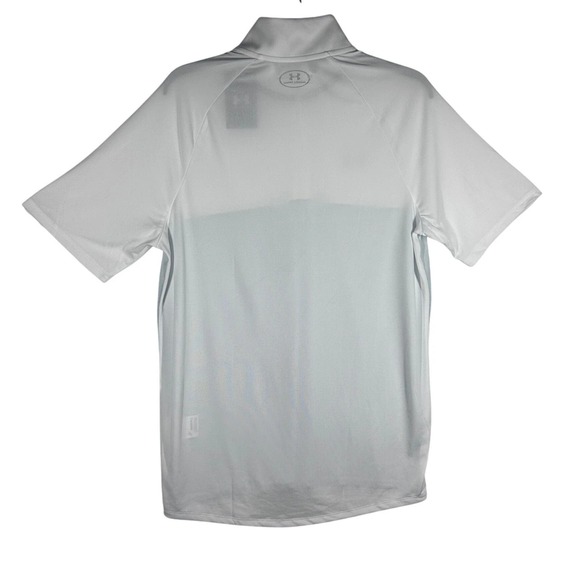 Under Armour Mens HeatGear Loose Fit Quarter Zip Short Sleeve Shirt Medium LOT 2 - Picture 5 of 16